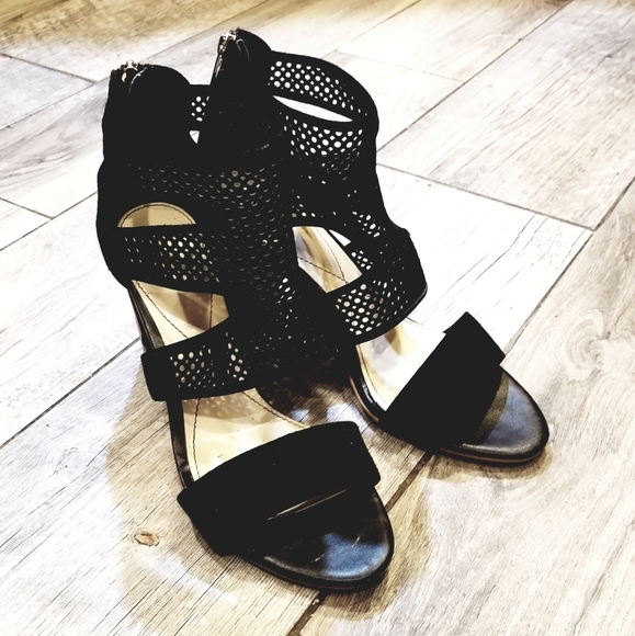 Isola black suede sandals - Picture 4 of 8